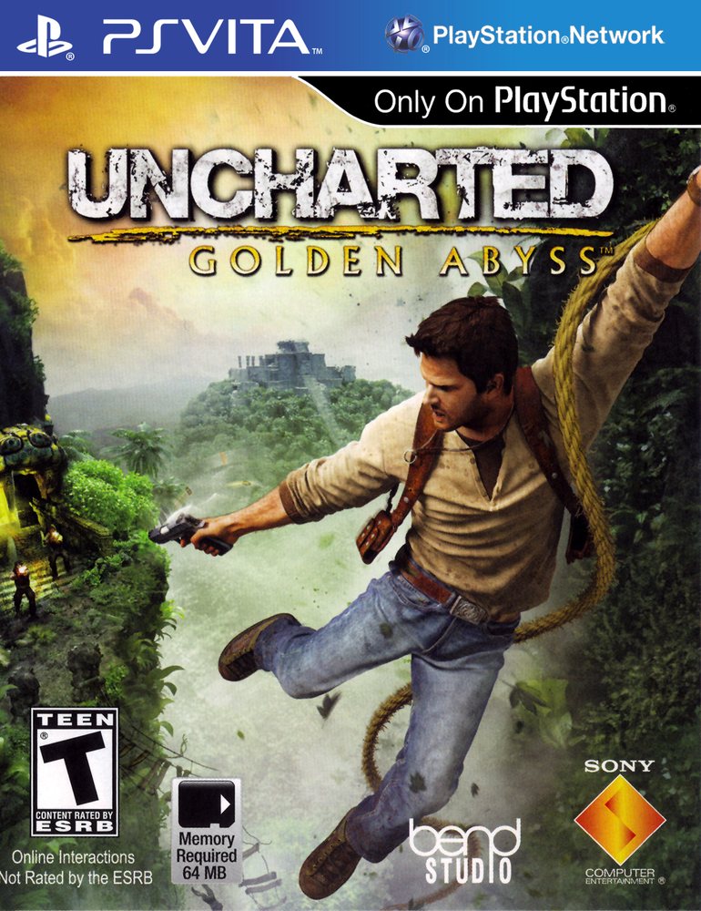 Uncharted - Golden Abyss box art